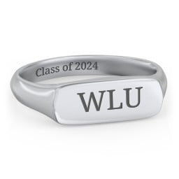 Men’s Bar Signet Ring