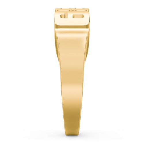 Men's Personalised Year Ring