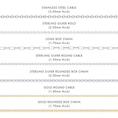 Men's Classic Engravable Cross Necklace