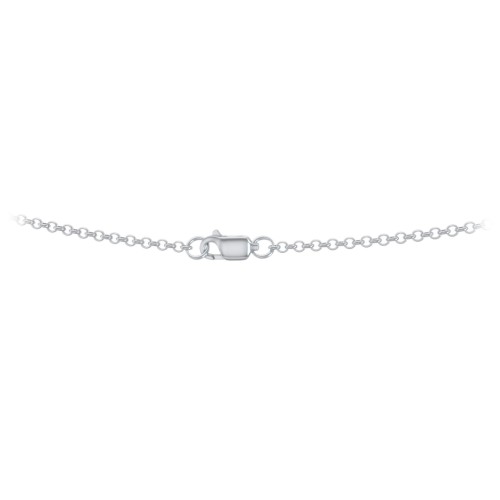 Men's Sterling Silver 22" Rolo Chain Necklace