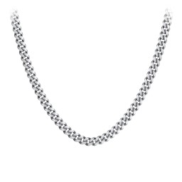 Men's 20" Cuban Chain Necklace in Stainless Steel - 8mm in Stainless Steel