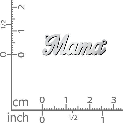 Personalised Name Necklace – Sterling Silver