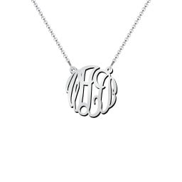 Monogram Name Pendant