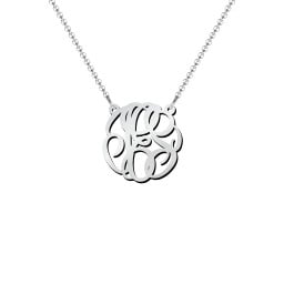 Monogram Name Pendant