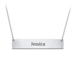 Classic Name Bar Pendant