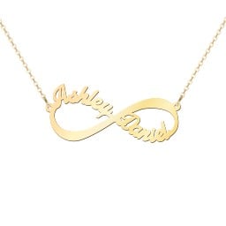 Infinite Love Name Necklace