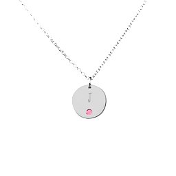 Personalised Initial Disc Pendant