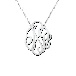 Infinity Monogram Necklace