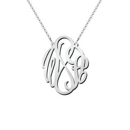 Infinity Monogram Necklace