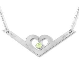 Secret Admirer Engravable Heart Necklace