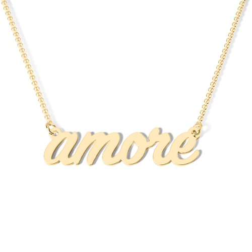 It's Amore Necklace – 9kt Yellow Gold