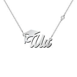 Graduation Name Necklace