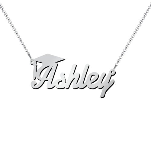 Graduation Name Necklace