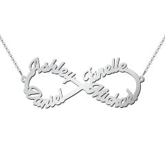 Love "4" Infinity Pendant