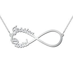 Love "4" Infinity Pendant