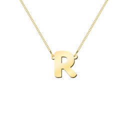 Initial Letter Necklace