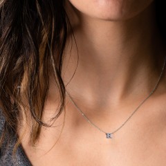 Petite Initial Letter Necklace