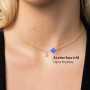 Initial Necklace with 1 Letter - Modern