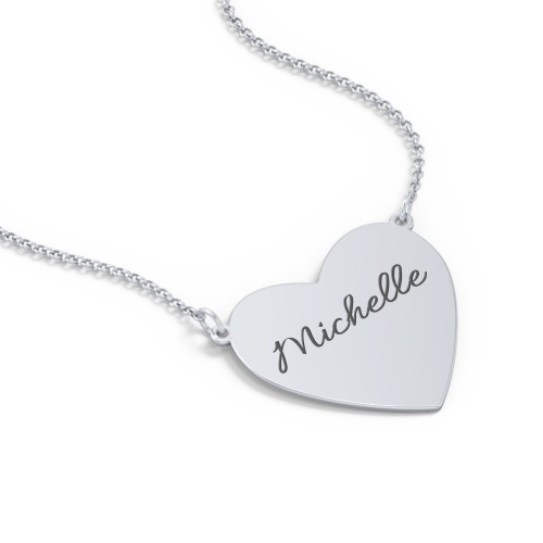 Call It A Crush Heart Necklace