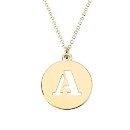 Illuminating Initials Necklace