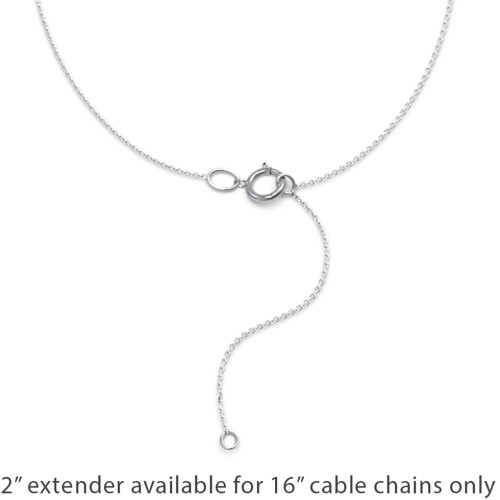#1 Mom Name Necklace – Sterling Silver