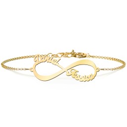 Infinite Love Name Bracelet