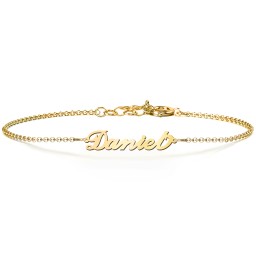 The Flourish Name Bracelet