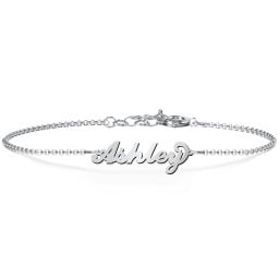 The Flourish Name Bracelet