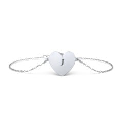 Engravable Heart Bracelet