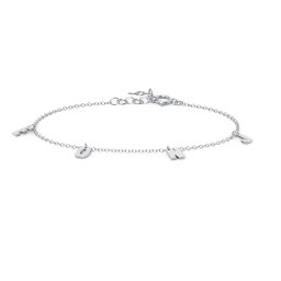 Initial Bracelet with 4 Letters - Modern in 925 Sterling Silver