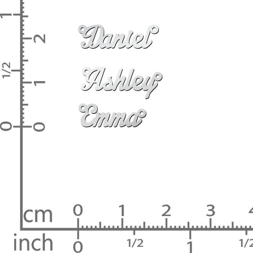 Dainty Personalised Three Name Necklace