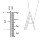 Engravable Asymmetrical Initial Necklace - A – 18K Gold Plated Silver