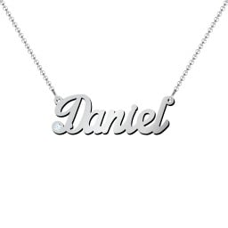 Personalised Birthstone Name Necklace