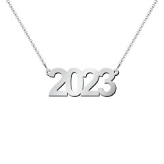 Personalised Number Necklace – 18K Gold Plated Silver