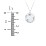 Engravable Floral Disc Necklace