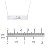 Personalised Handwriting Bar Pendant