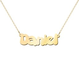 Personalised Bubble Name Necklace