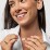 Small Initial Tag Necklace with Birthstone – 18K Gold Plated Silver with Blue Sapphire