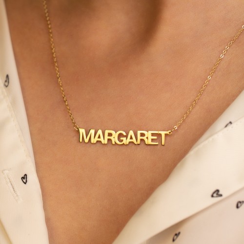 Personalised Name Necklace – Sterling Silver