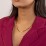 Framed Name Necklace with Paperclip Chain – Sterling Silver