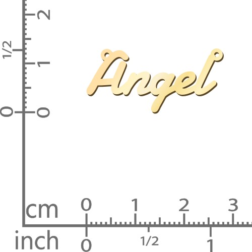 Personalised Name Necklace with Figaro Chain