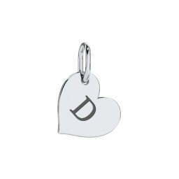 Initial Heart Charm