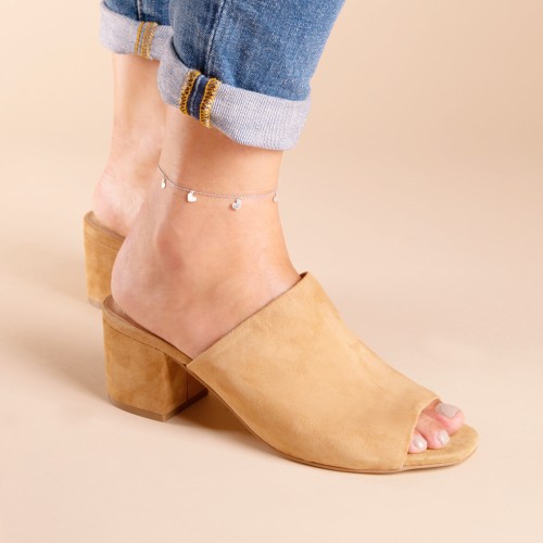 Multi Heart Charm Anklet