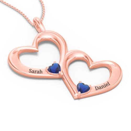 Fusion Hanging Hearts Pendant