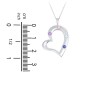 Mi Familia Tilted Heart Pendant
