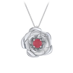 Flourishing Rose Pendant