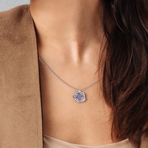 Flourishing Rose Pendant