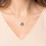 Family Rose Birthstone Pendant – 9kt Yellow Gold with Orange Sapphire, Green Sapphire, Peridot, Fancy Yellow Premium Zirconia, and Citrine