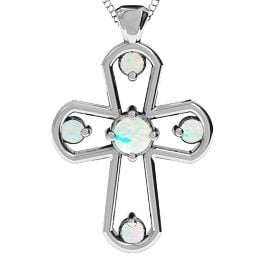 Flared Cross Pendant