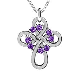 Contemporary Celtic Cross Pendant